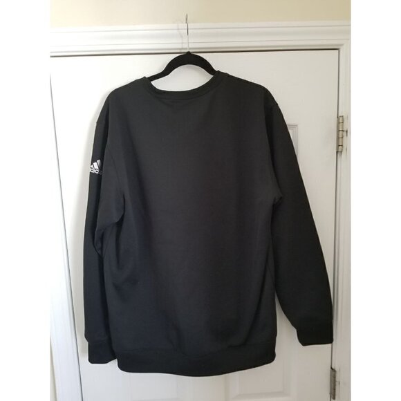 𝅺nba Charlotte Hornets Adidas Climawarm Sweatshirt  Size: X Large  Color: Black - Picture 10 of 12